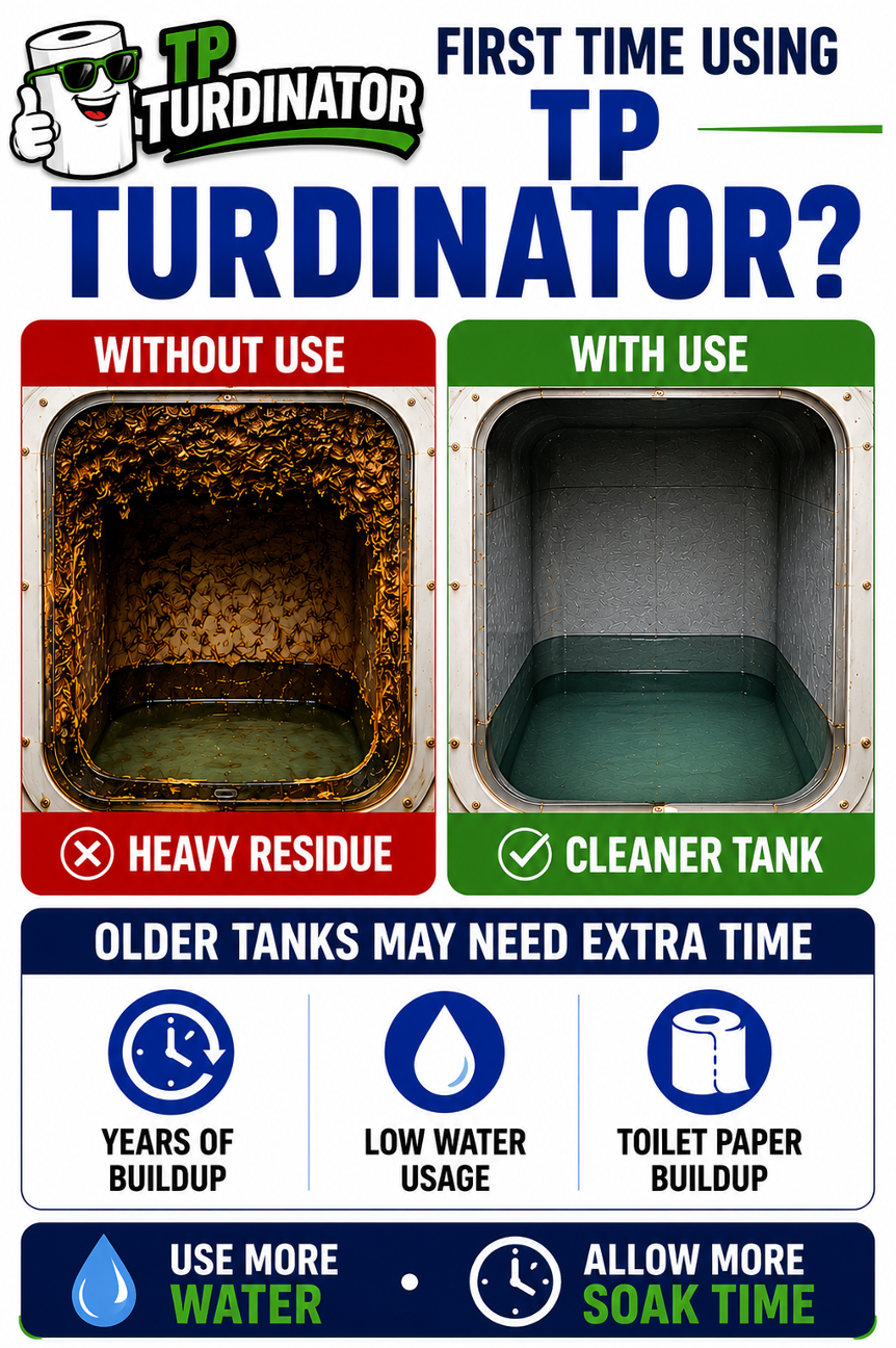First Time Using TP Turdinator