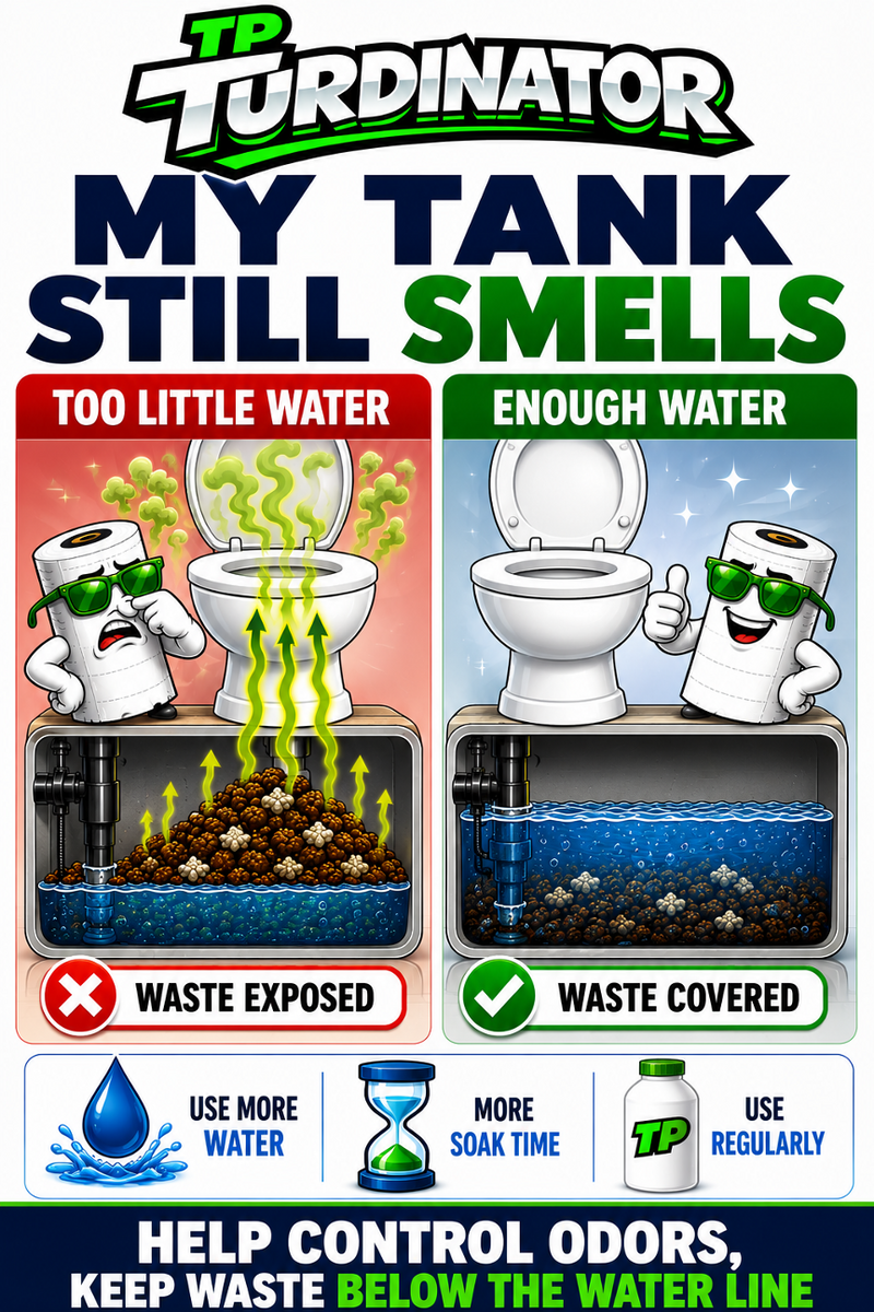 My Tank Still Smells