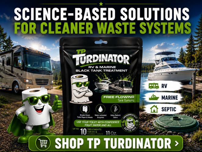 Science based Solution TP Turdinator® RV Black Tank Treatment