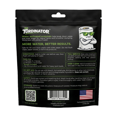TP Turdinator® RV Black Tank Treatment