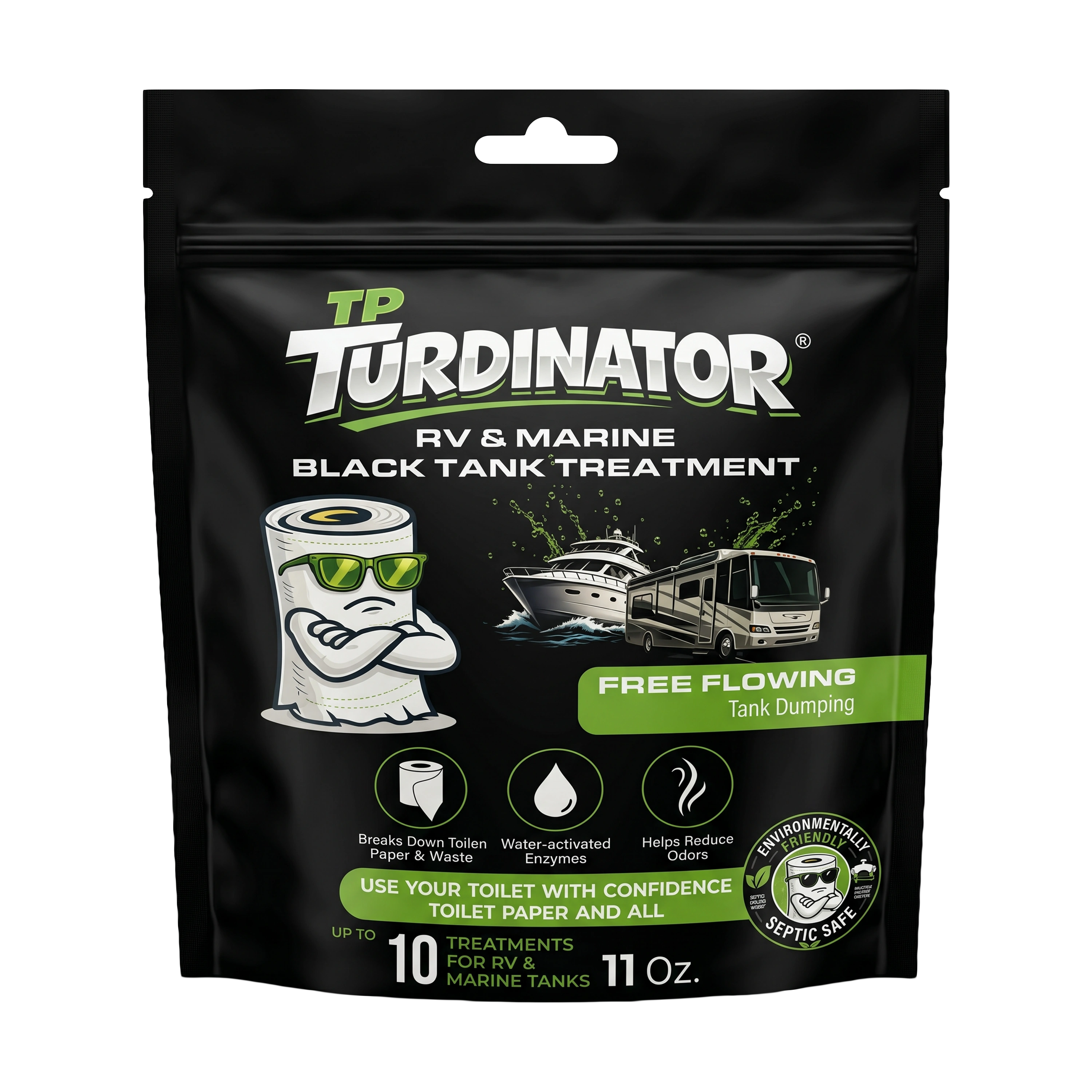 TP Turdinator® RV Black Tank Treatment